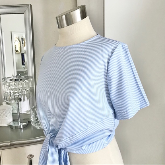 Striped Top Small NWOT - Picture 3 of 5